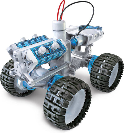 Costruisci e crea Jacob-us 4x4 - kit di costruzione per auto con motore ad acqua salata - giocattoli a stelo
