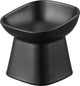 Ciotola per cibo per cani gatto Yamazaki - inclinata - ceramica - torre - nera