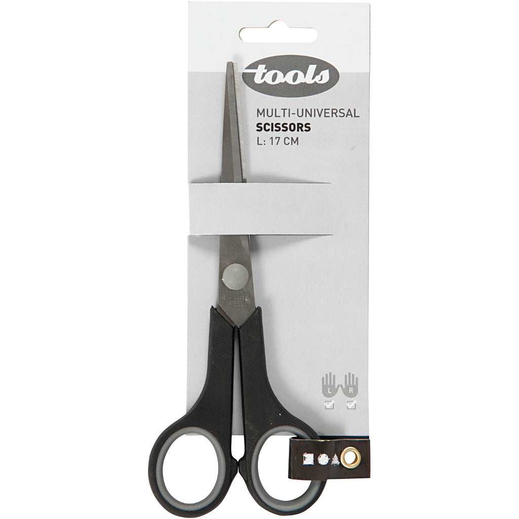 Creativ company general scissors, l: 17 cm, right-left handed, 1 piece