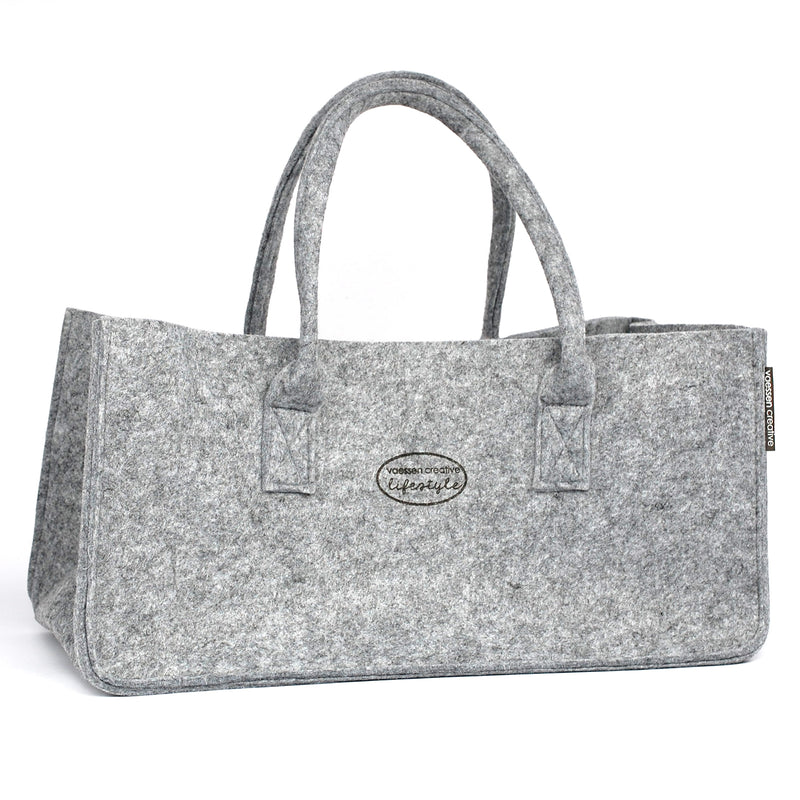 Vaessen creative • Borsa in feltro grigia