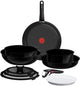 Tefal ingenio excellence ceram - pannenset - 11-delig - fusion core - inclusief deksel - handgrepen - pfas vrij
