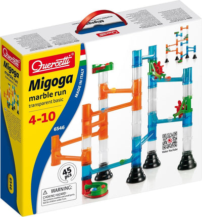 Quercetti Knikkeraan Migoga Transparent, 45dlg.