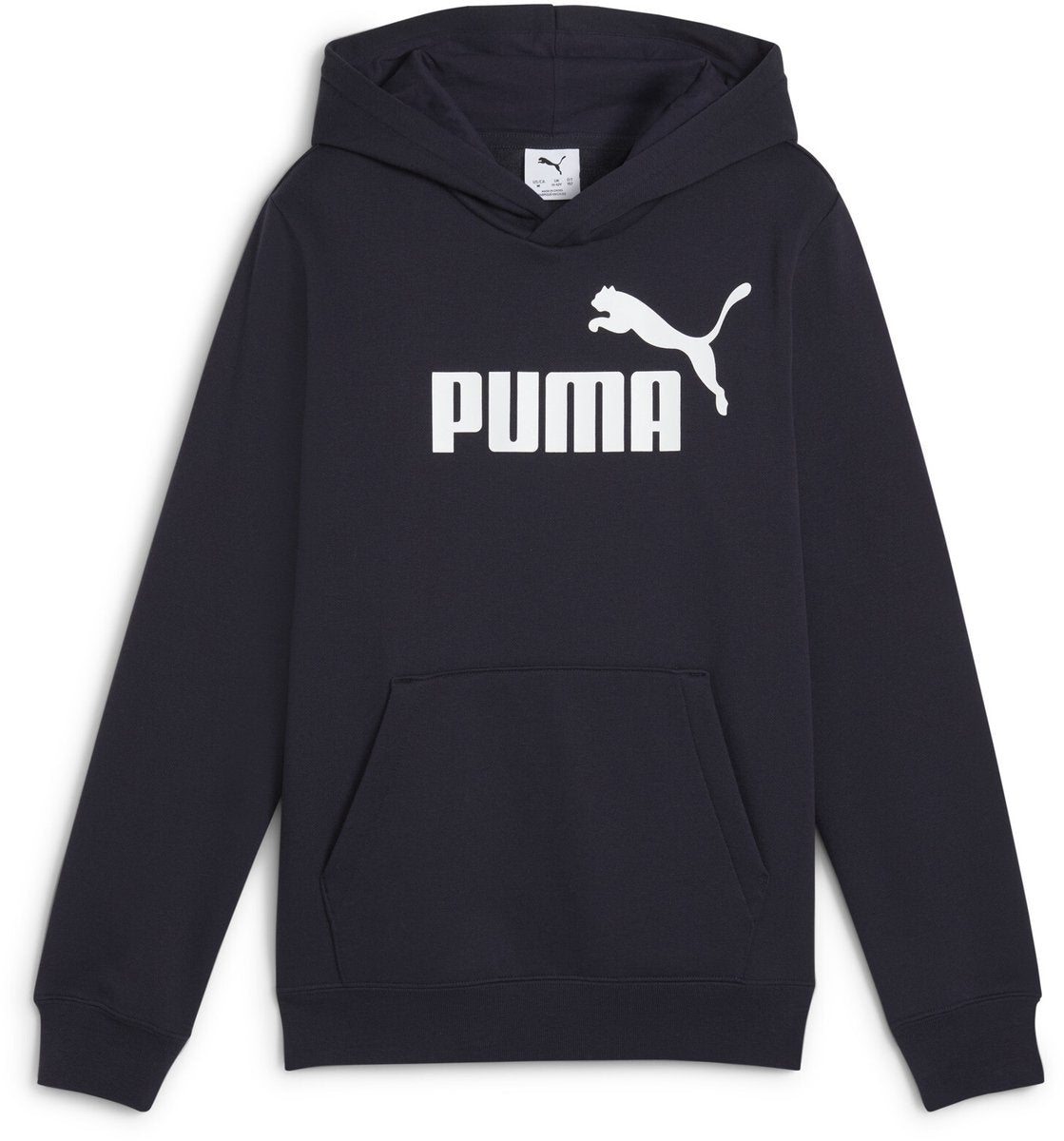 Puma ess no. Sudadera con capucha con logo 1 fl b para niños - new navy