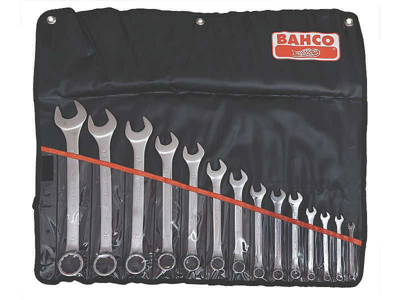 Bahco ringsteeksleutelset 17-dlg | 111m 17t