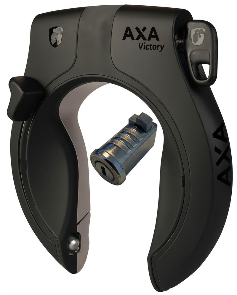 Axa ringslot victory art 2 - matzwart - inclusief accuslot gazelle impulse