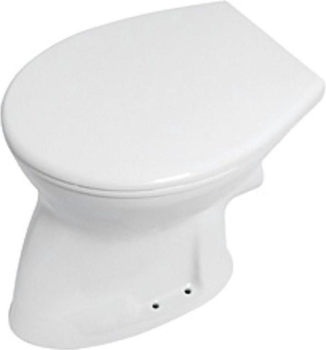 Plieger brussels taza inodoro cisterna plana ud. 35x46,5 cm blanco