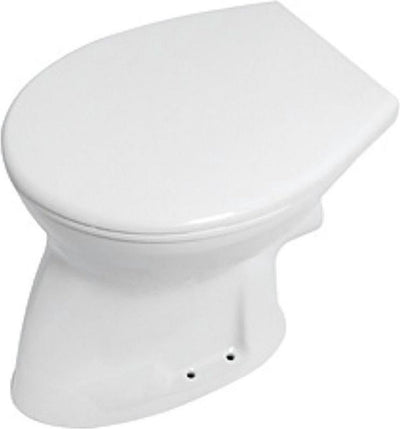 Plieger brussel closetpot vlakspoel pk 35x46.5cm wit