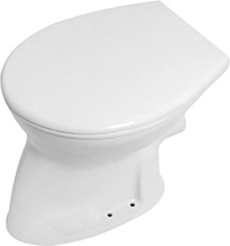 Plieger brussels taza inodoro cisterna plana ud. 35x46,5 cm blanco