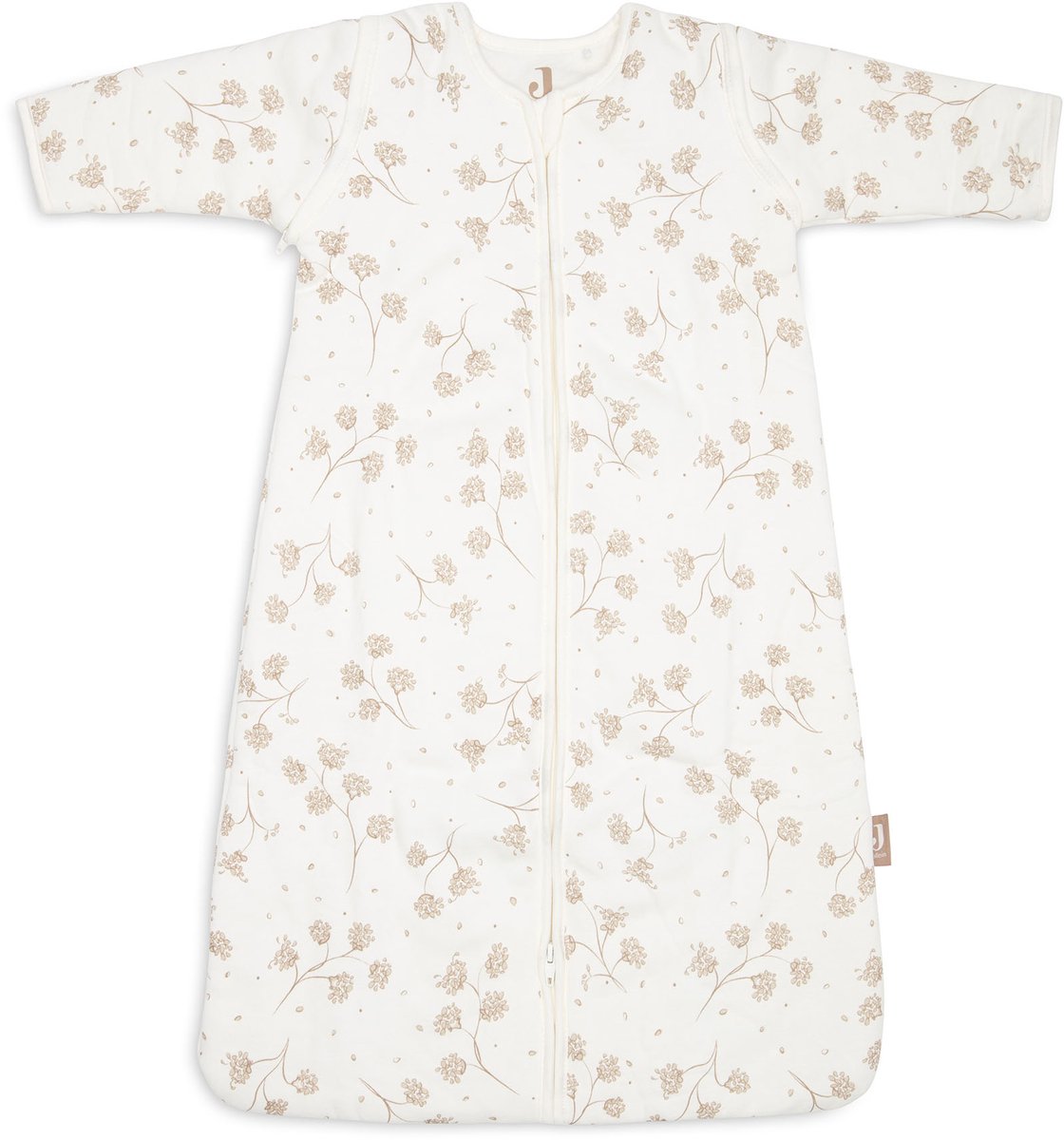 Saco de dormir para bebé Jollein con funda extraíble 70 cm - leafy dreams