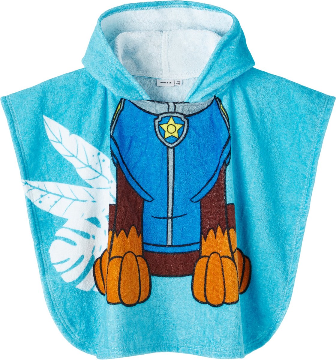 Paw patrol badponcho en badcape voor jongens - praktisch - comfortabel - one size