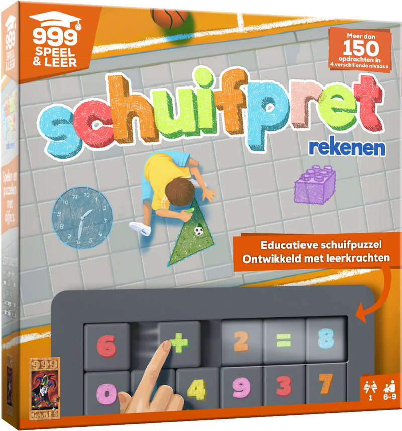 Juego de 999 juegos deslizando matemáticas divertidas | 2 piezas