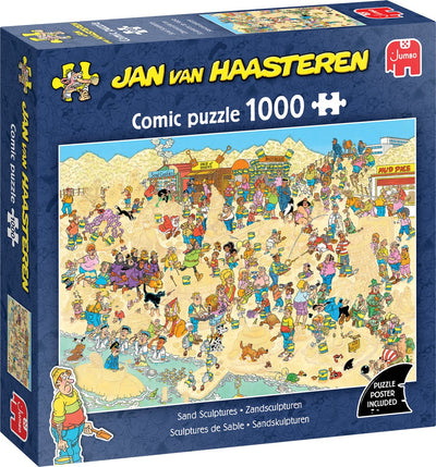 Jan Van Haasteren Pluzzle - Sculture di sabbia, 1000st.