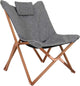 Bo-camp - urban outdoor - relaxstoel - bloomsbury - l - oxford polyester - grijs