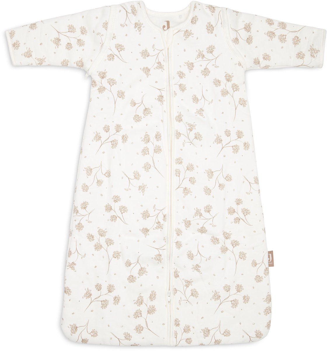 Saco de dormir para bebé Jollein con funda extraíble 110 cm - leafy dreams