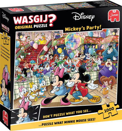 Wasgij original - disney - mickey's feestje! - 1000 stukjes - legpuzzel - puzzel