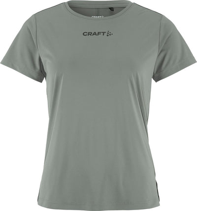 Craft core essence ss tee 2 w women's sports shirt - leaf
