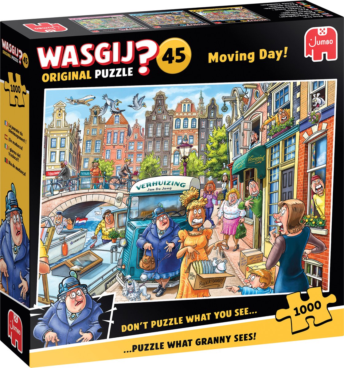 Jumbo wasgij original 45 - ¡día de mudanza! (1000)