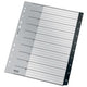 Leitz recycle index 1208 a4 maxi co2 neutro negro 10 pestañas 11 orificios 90% reciclado