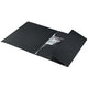Carpeta Leitz recycle 3 solapas a4 co2 negro neutro 430 gramos cartón 100% reciclado