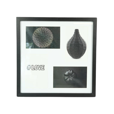 Cornice portafoto 30x30 cm per 4 foto 10x15 cm
