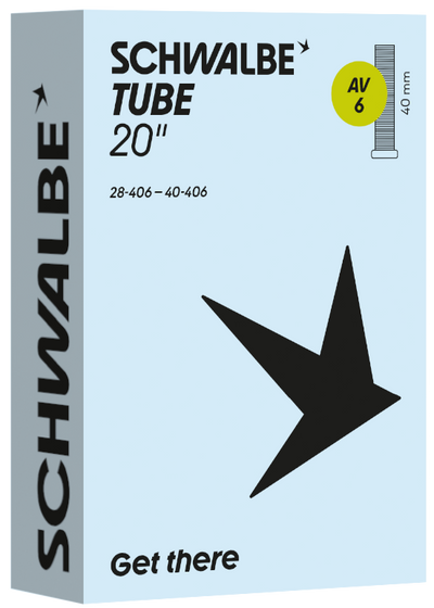 Camera d'aria Schwalbe av6 20 28 40-406 av 40mm