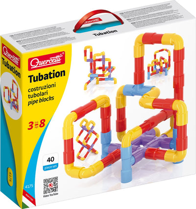 Set di costruzione di tubi quercetti, 40dlg.