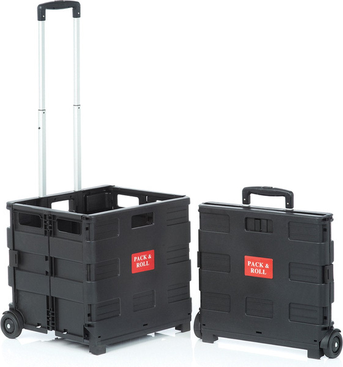 Gabbia pieghevole Seco - 38 x 36 x 33 cm - nera - fino a 25 kg - se-zy-mb-bk