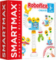 Smartmax roboflex - magnetische robots bouwen - 12-delige bouwset met flexibele staven - educatief speelgoed voor kleuters - vanaf 3 jaar