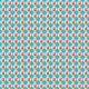 Vaessen creative • tela de algodón coco-ton 45x50cm con un bonito motivo floral azul