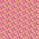 Vaessen creative • tessuto di cotone coco-ton 45x50 cm, motivo floreale rosa così carino