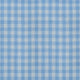 Vaessen creative • tessuto di cotone coco-ton 45x50 cm a quadri basic azzurro