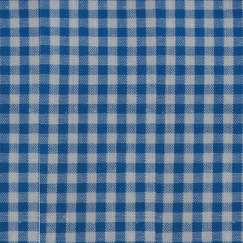 Vaessen creative • coco-ton katoen stof 45x50cm basic middenblauw ruit