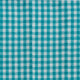 Vaessen creative • tessuto di cotone coco-ton 45x50 cm a quadretti turchese basic