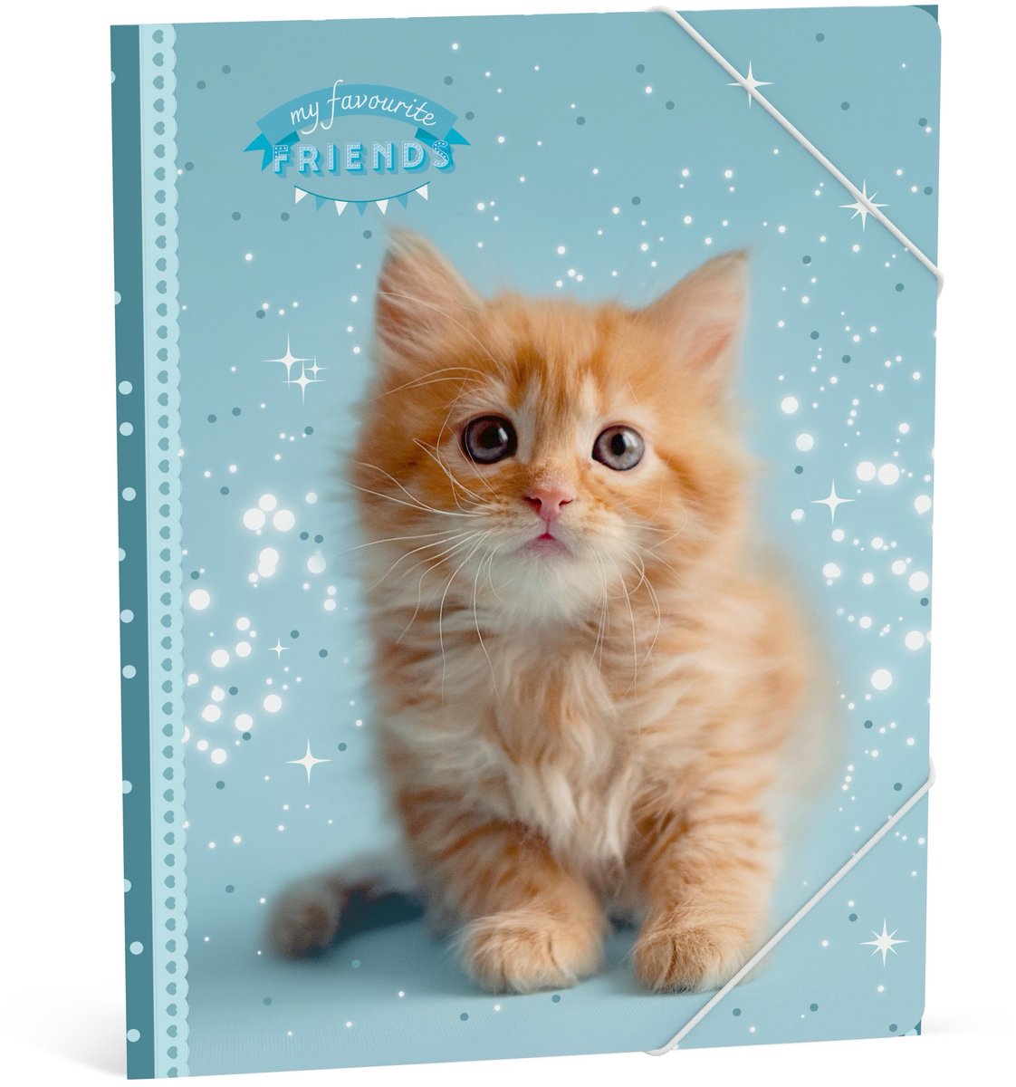 Carpeta elasto mis amigos favoritos - gato