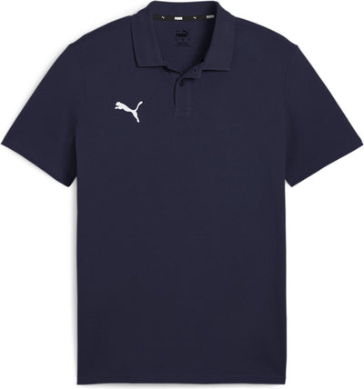 Puma teamgoal casuals polo heren sportshirt - navy- white