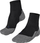 Falke tk5 cool short anti-blaar dun lyocell functioneel materiaal wandelsokken dames zwart - maat 35-36
