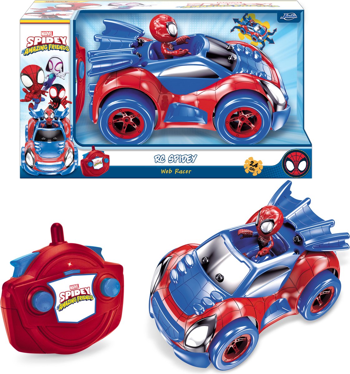 Auto controllabile Jada RC Spidey Web Racer