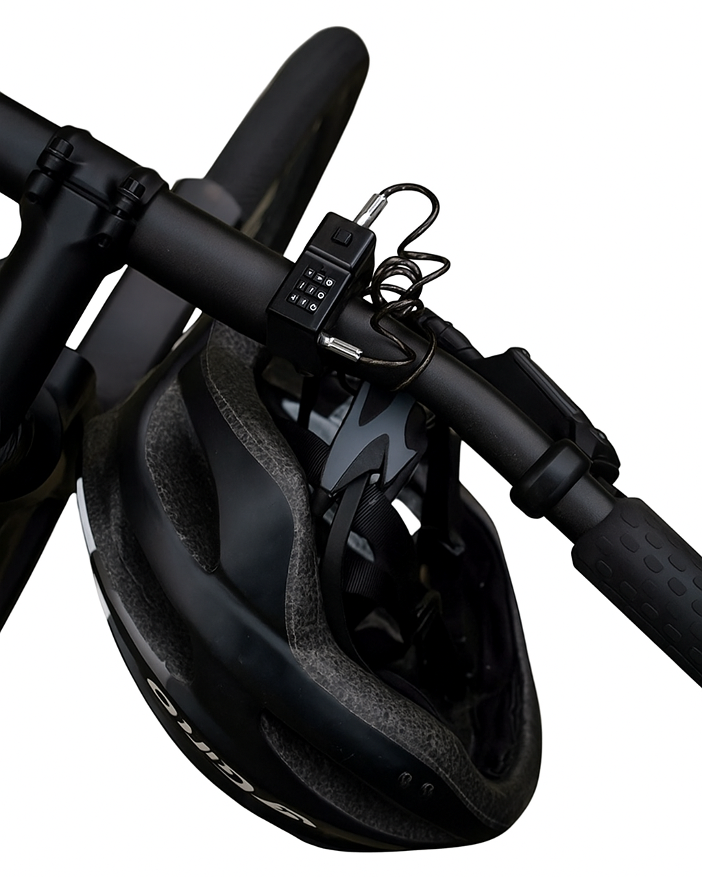 Lucchetto lucchetto cavo lucchetto casco lucchetto nero