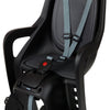 Polisport achterzitje groovy black serie mik-hd zwart