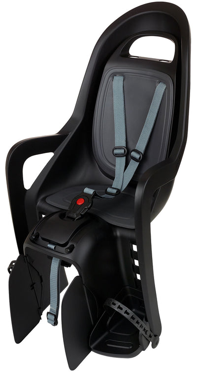 Asiento trasero Polisport groovy mik-hd gris oscuro negro