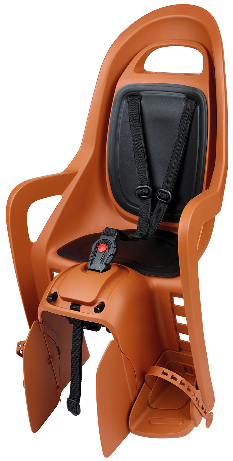 Silla infantil Polisport trasera mik-hd - marrón negro