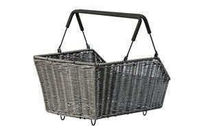 Basil Cento Rattan MIRCE MIK - Canasta de bicicleta - En la parte posterior - Brown