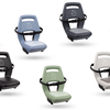 Asiento trasero Qibbel junior gris guijarro q365