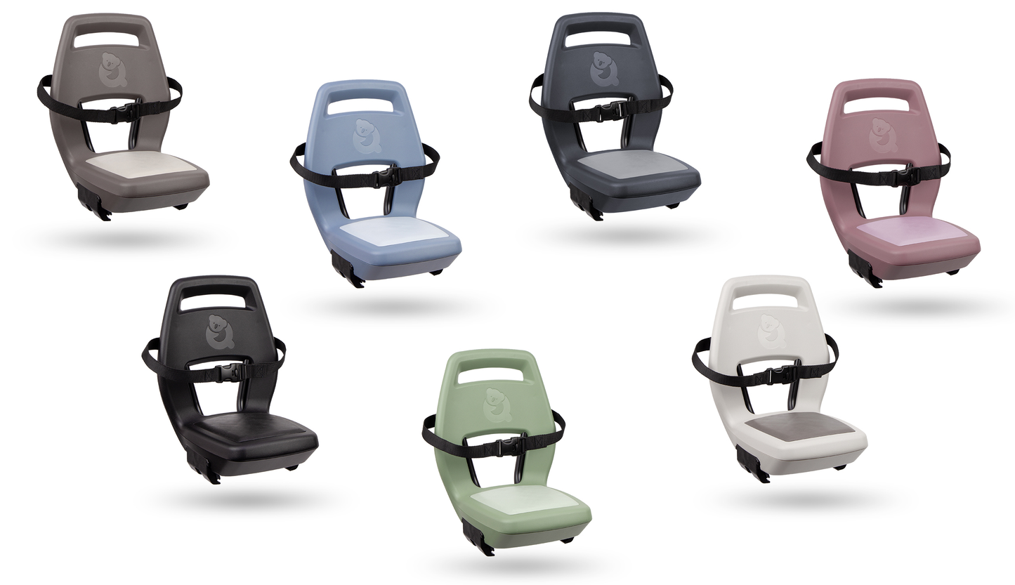 Asiento trasero Qibbel junior gris guijarro q365