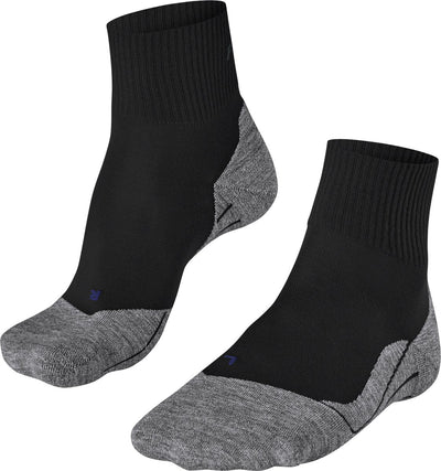 Falke tk5 cool short anti-blaar dun lyocell functioneel materiaal wandelsokken heren zwart - maat 39-41