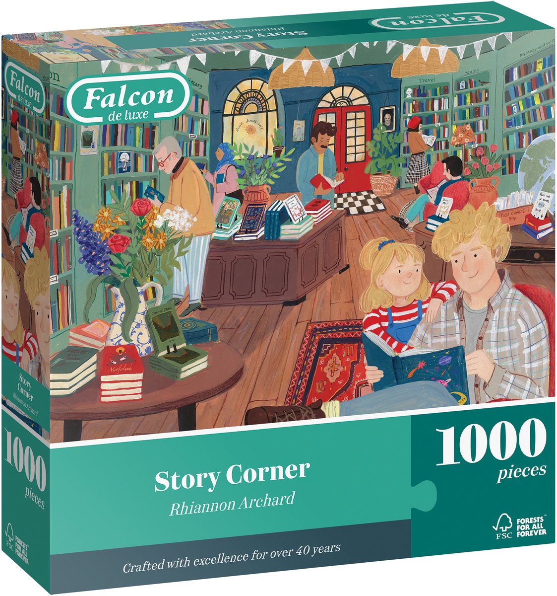 Falcon Story Corner - Puzzle per adulti - 1000 pezzi