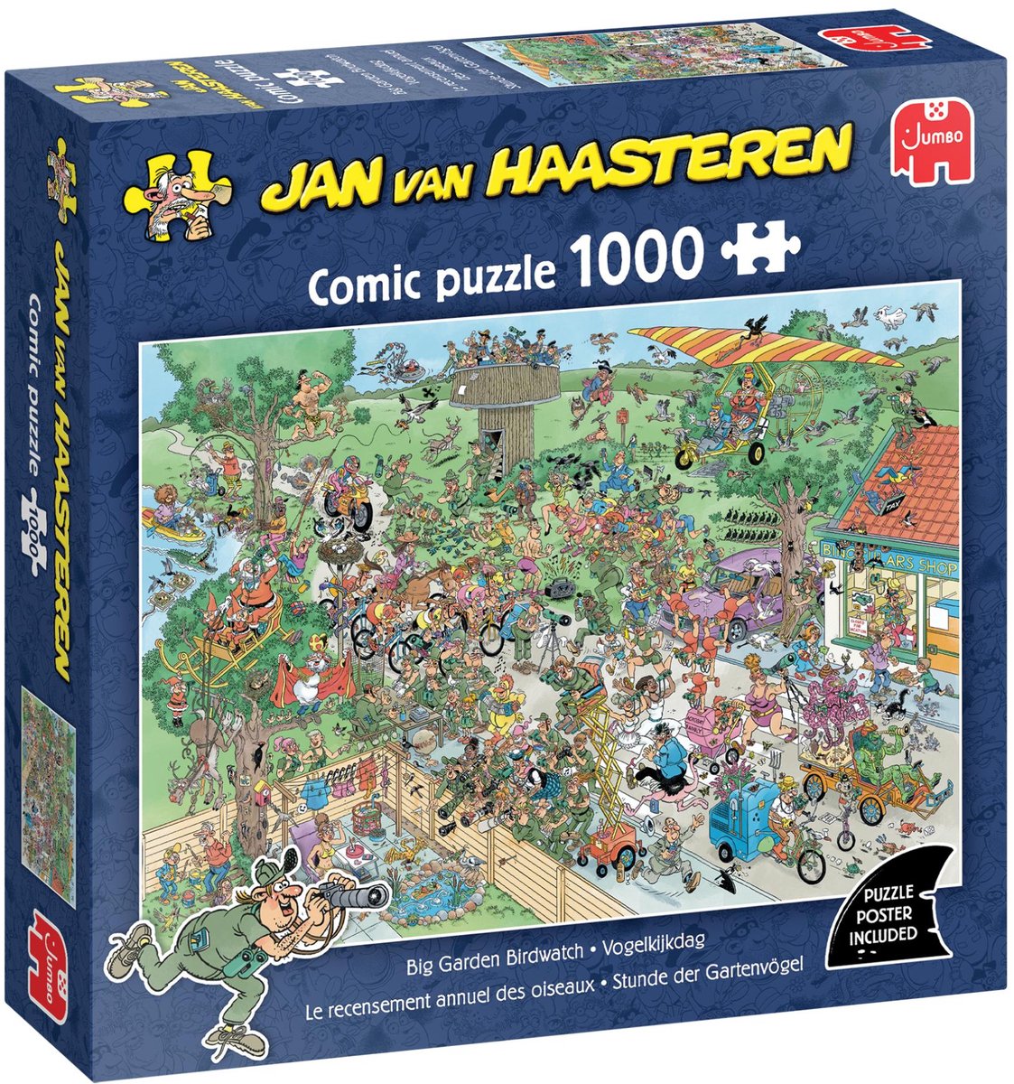 Jan Van Hastesten Jigsaw Puzzle Bird Watching Day, 1000st.