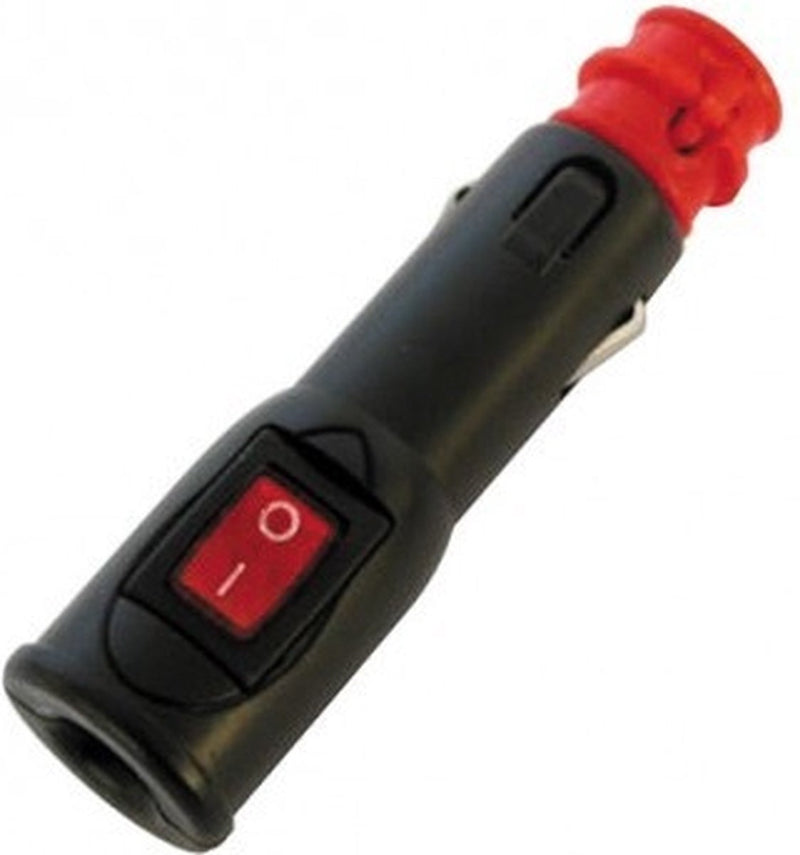 Enchufe mechero carpoint interruptor on off 12v 8a