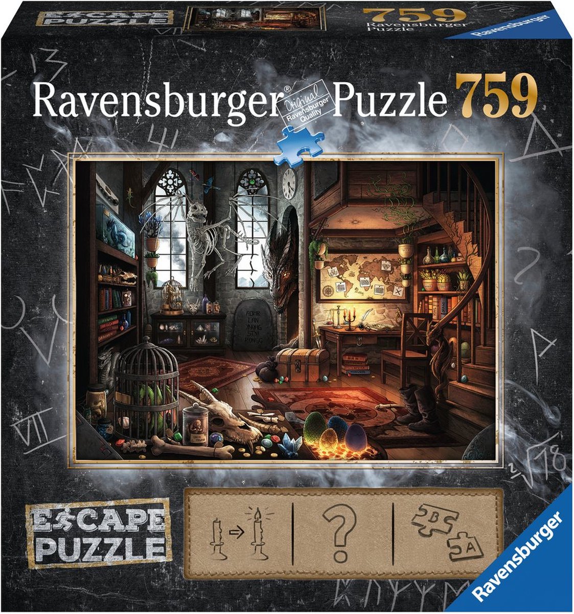 Ravensburger Escape Room Puzzle - Laboratorio Draken, 759º