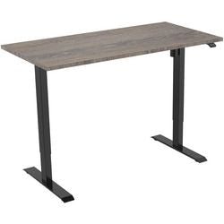Scrivania Euroseats nera, logan b000bl140log 80 x 750-1235 x 140 mm